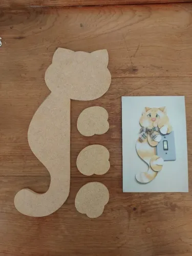 Peças em MDF para artesanato 