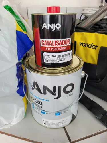 Kit Tinta Epoxi + Fita azul - lacrado
