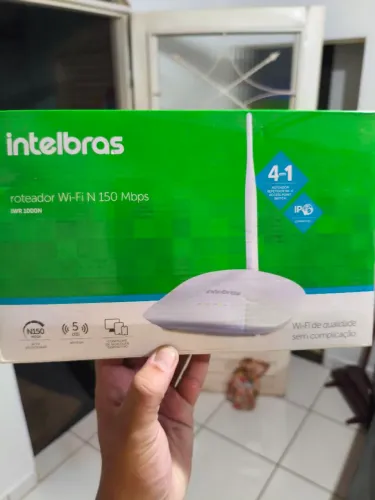 Kit Modem D-Link DSL-500B + Roteador Intelbras IWR 1000N