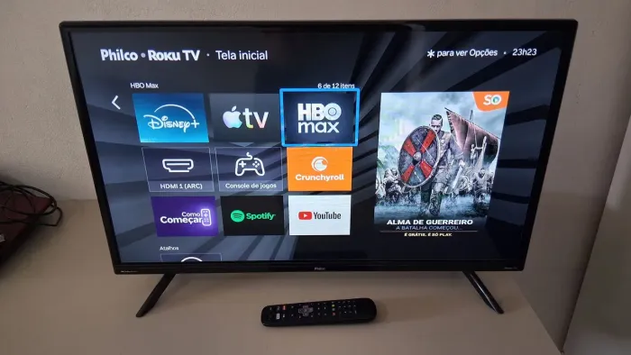 Smart TV Philco 32" Roku NOVA!!