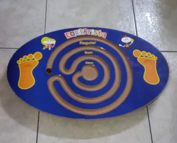Prancha de equilíbrio - madeira