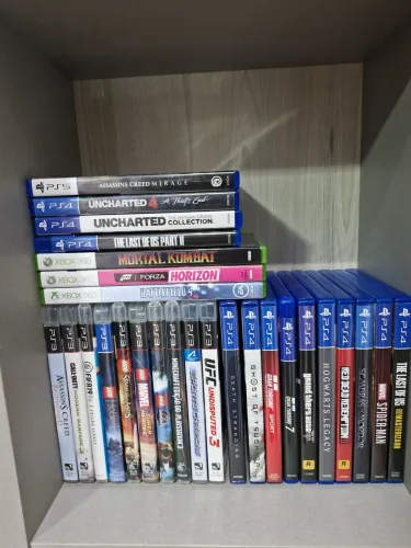 Coleção de jogos(ps3,ps4,ps5,xbox360)