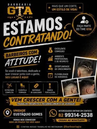 Contrata-se barbeiros