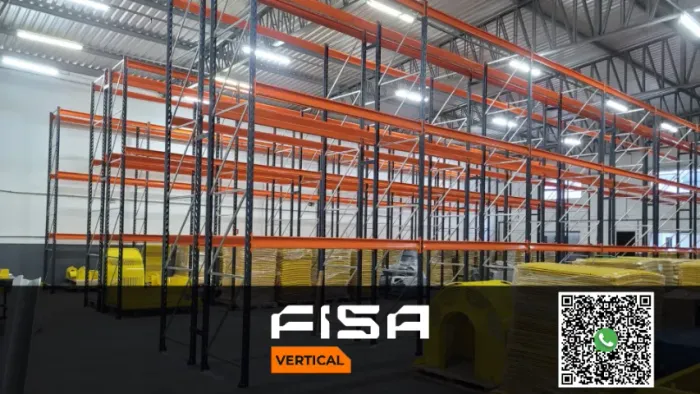 Estrutura Porta Pallet Alta Capacidade em Silveiras