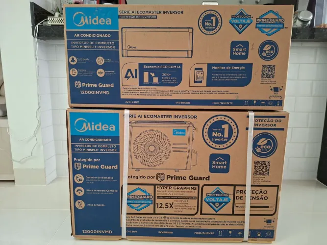 Ar condicionado midea aiecomaster 12 mil btus