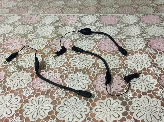 microfones de haste flexível de reposição ( 03 microfones )