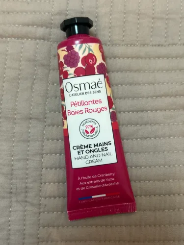 Creme de Mãos Osmaé Paris Frutas Vermelhas 30ml Importado