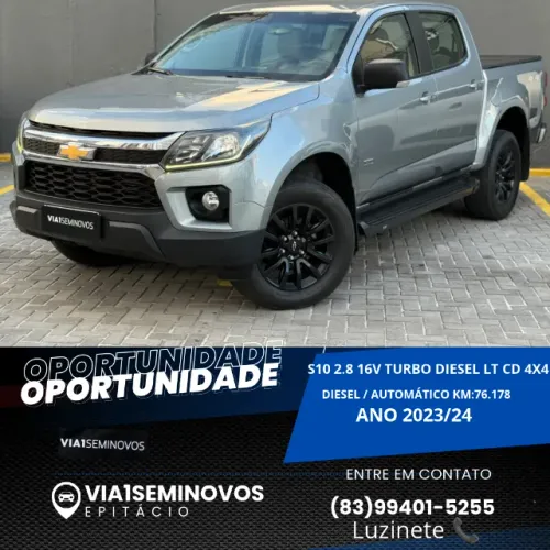 Chevrolet S10 Pick-up LT 2.8 TDI 4X4 CD Diesel AUT 2024