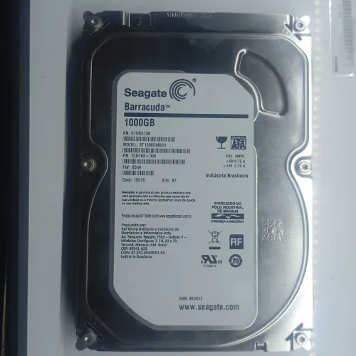 Hd de 1 tera wd, seagate, Samsung