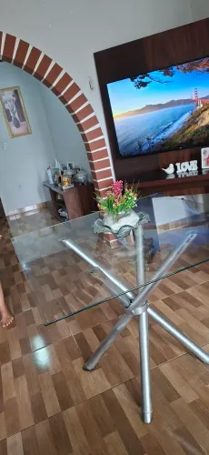 mesa de vidro