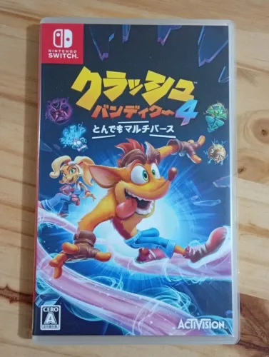 Crash Bandicoot I'ts About Time 4-Jogo Nintendo Switch (Faço Envio Olxpay)