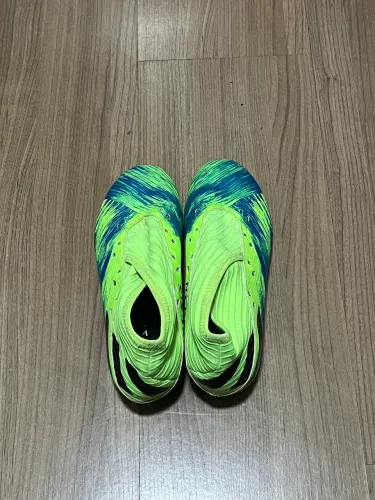 Chuteira Adidas Nemeziz Verde Tamanho 35
