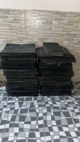  Piso Borracha modelo moeda  para cademia 