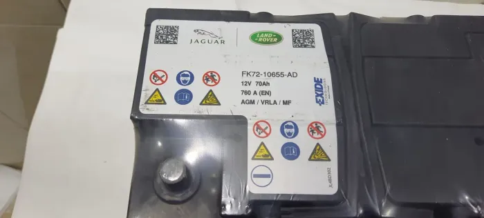 Baterias Automotivas 70 Amperes Land Rover Agm