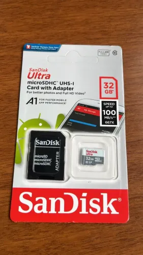 Cartão de Memória Sandisk 32 GB
