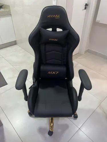 CADEIRA GAMER MYMAX MX7 GOLD EDITION
