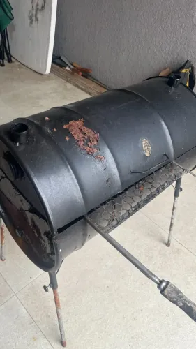 Churrasqueira tambor (ideal para costela e cupim)