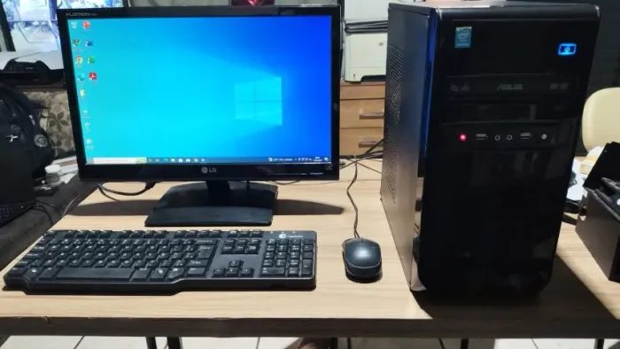 Computador Completo Core i3 4130 3.40Ghz Memoria 8Gb Ddr3 Ssd 120Gb Windows 10