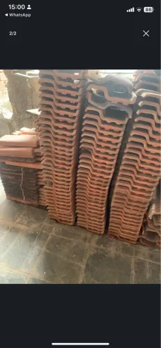 Vendo telhas romanas em bom estado de uso