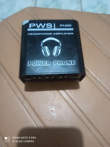 Amplificador de fone pws ph 2000