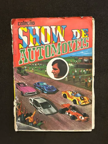 Álbum De Figurinhas Coleção Show De Automóveis 1973 Completo