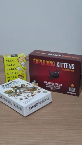 Rebel Princess + Exploding Kittens + Taco Gato