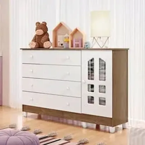 Comoda Infantil Selena 1,30CM de largura Bem Amplo novo direto da fabrica
