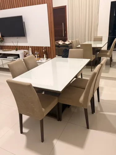 Mesa Sala 6 Cadeiras
