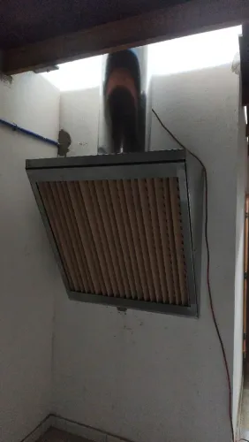 Fabricamos coifa para cabine de pintura.