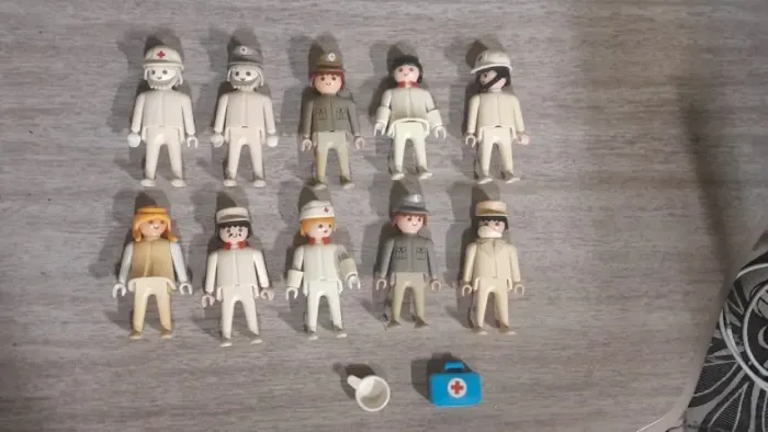 Playmobil medicos Geobra anos 70