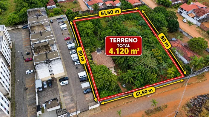 Área 4.120m no Planalto Natal/RN