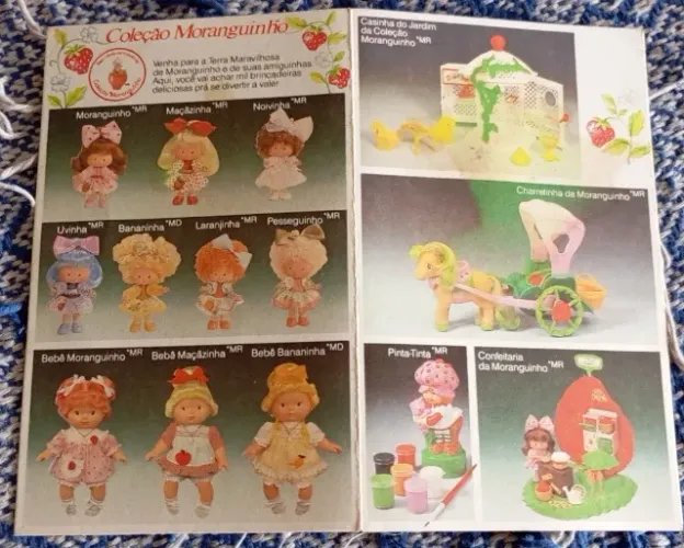 Catálogo Bonecas Moranguinho Estrela 1985