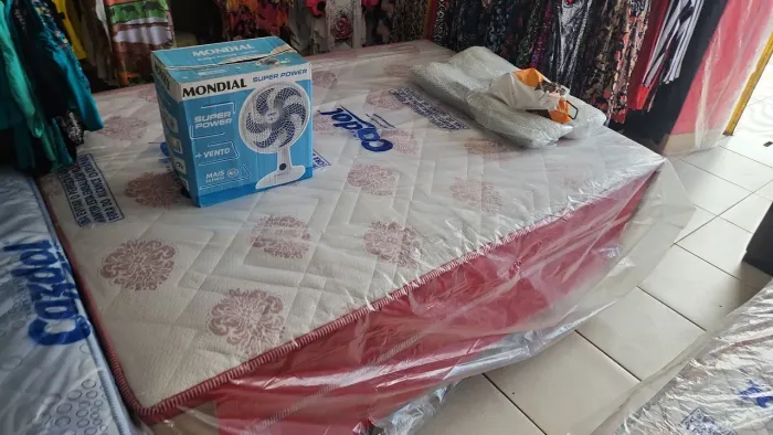 Cama casal box molas ensacadas apenas R$ 999,00 a vista