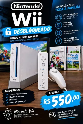 Nintendo wii desbloqueado