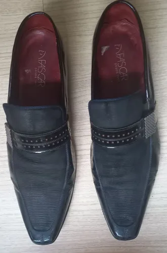 SAPATO SOCIAL MASCULINO PRETO 39