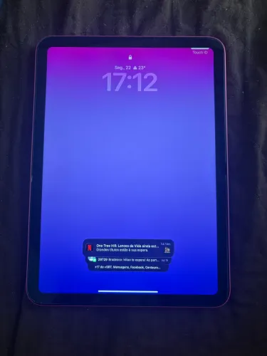 iPad 9 Rosa Excelente completo