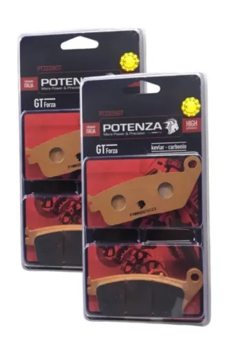 Kit Pastilha de Freio Potenza Dianteira + FLUIDO DE FREIO DOT 4 ORIGINAL BOSCH
