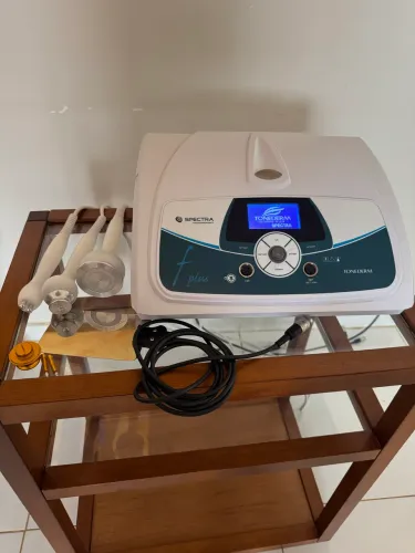 Spectra Plus Tonederm - Radiofrequência Facial e Corporal | 3 Manoplas | Completo