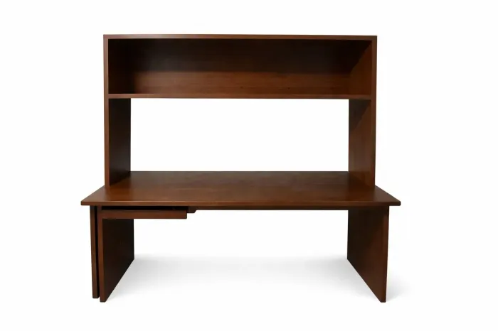 Mesa para trabalho com escrivaninha 