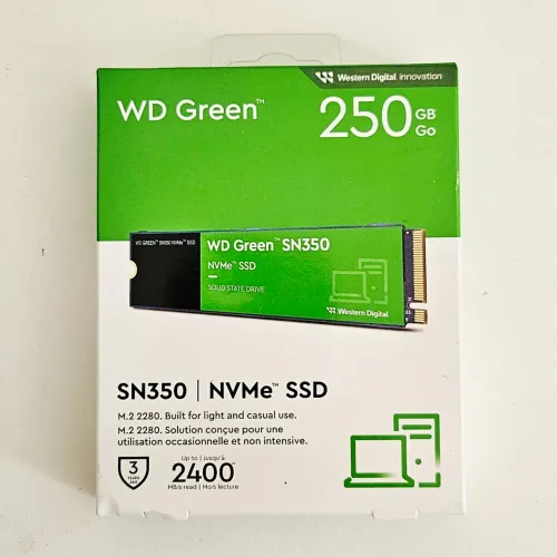 SSD Nvme 250GB WD [Lacrado]