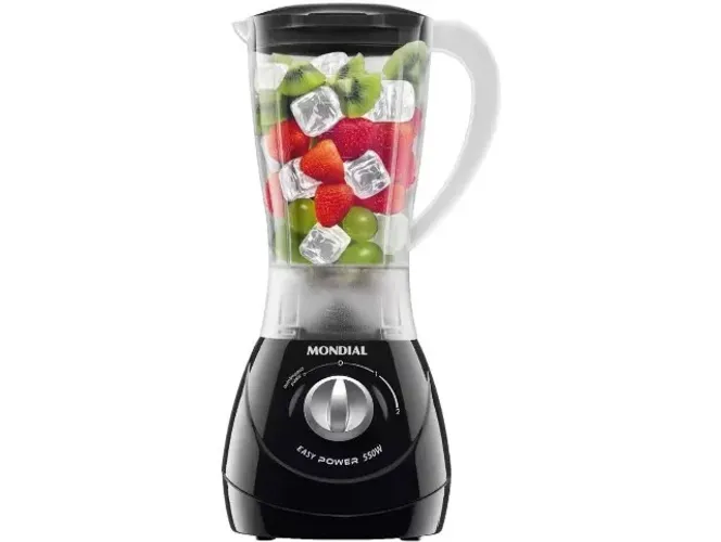 Liquidificador Mondial Easy Power L-550 Preto 550W 110V Novo nunca usado garantia