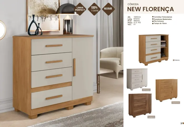 CÔMODA FLORENÇA 