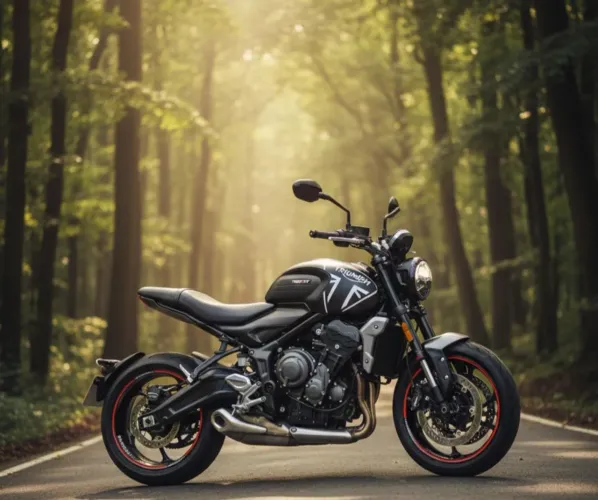 Thiumph Trident 660 baixo Km