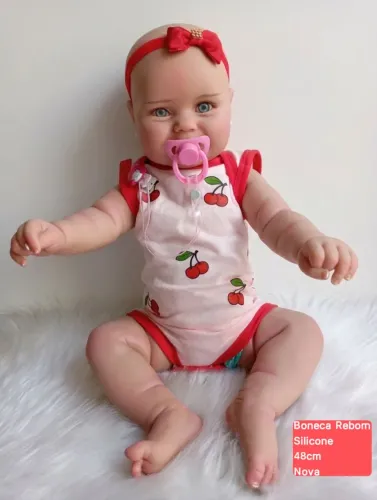 Bebe Reborn Silicone Macio