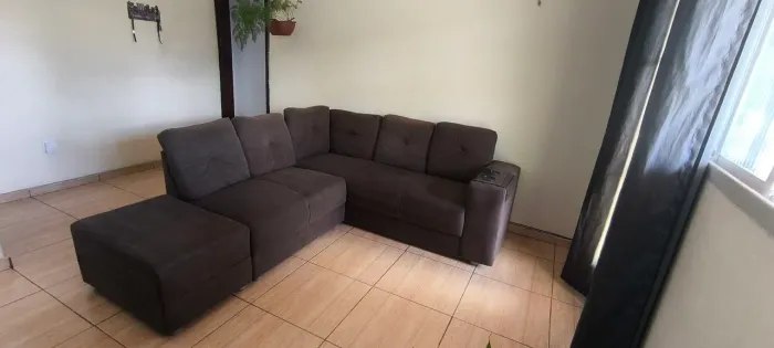 Sofá de canto 5 lugares