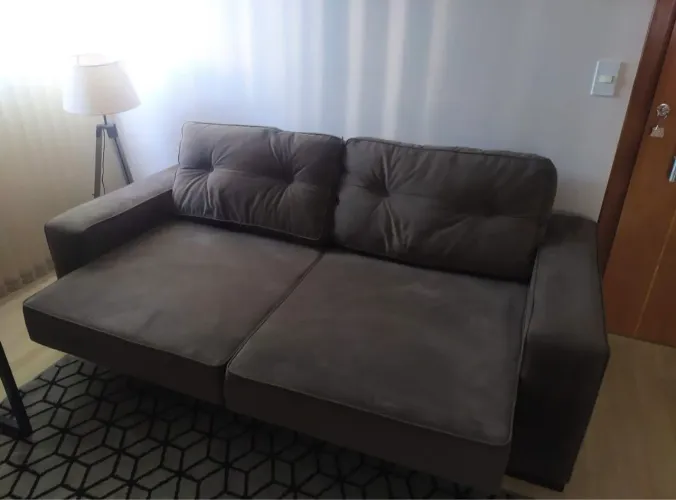 Sofá retrátil 2 lugares