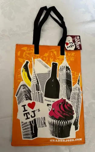 Ecobag Trader Joes em Ráfia