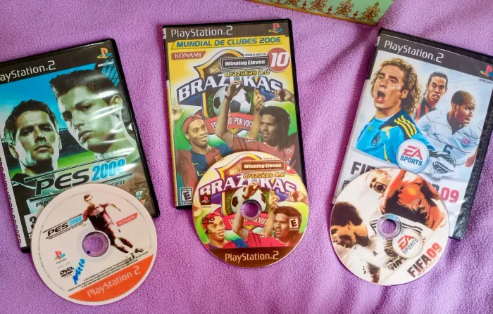Jogos de PS2 futebol