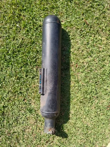 Ponteira Original Royal Enfield Meteor 350 2023 Pouco Uso - Preto Fosco