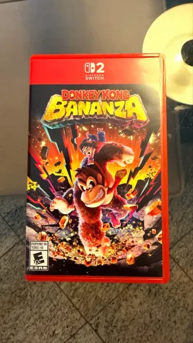 Jogo Donkey Kong Bananza - nintendo switch 2